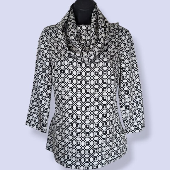 Tory Burch 100% Silk Cowl Neck Blouse - Picture 1 of 7